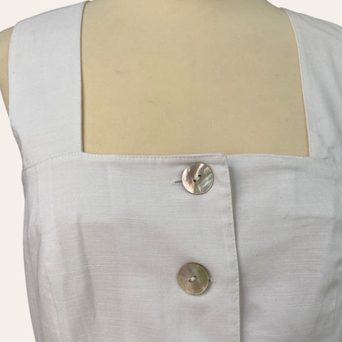 Robe midi boutonnée