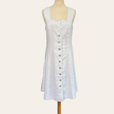 Robe midi boutonnée
