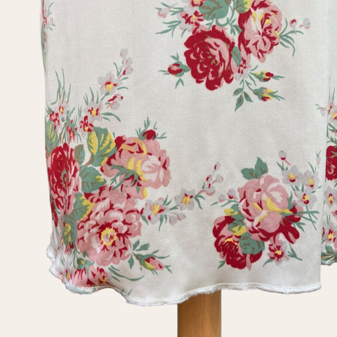 Floral print mini dress