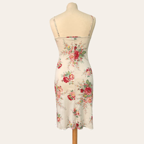 Floral print mini dress
