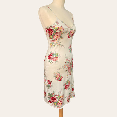 Floral print mini dress