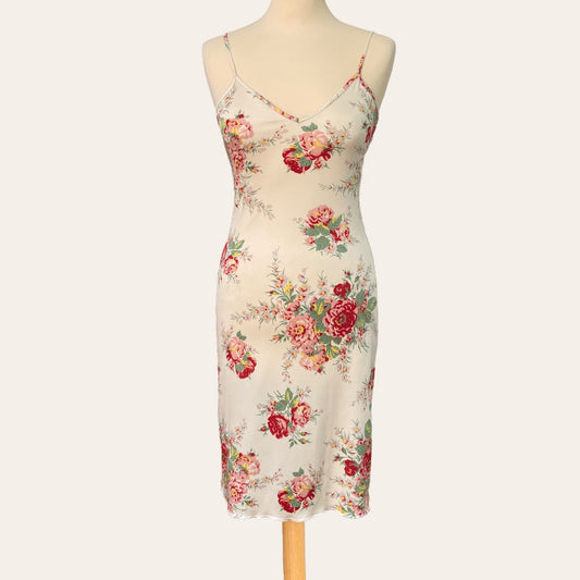 Floral print mini dress