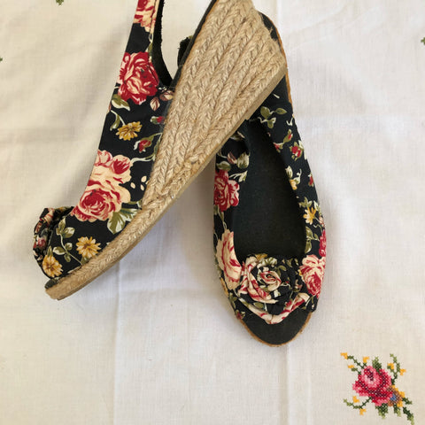 Espadrilles imprimé floral