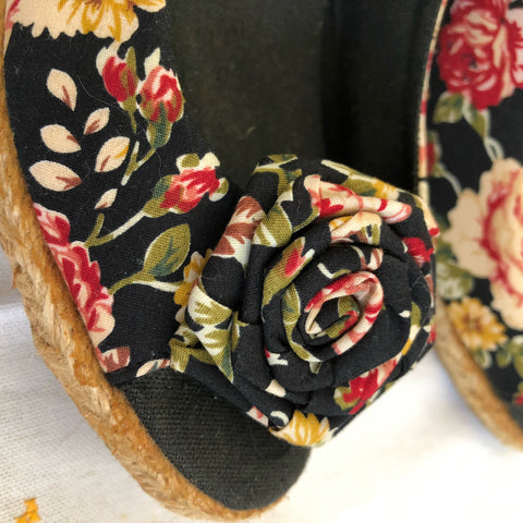 Espadrilles imprimé floral